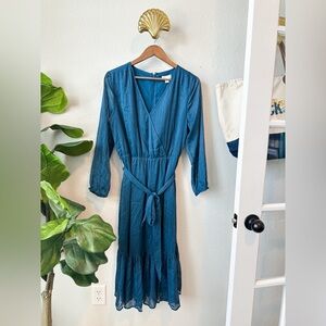 J. Crew Blue Dress
